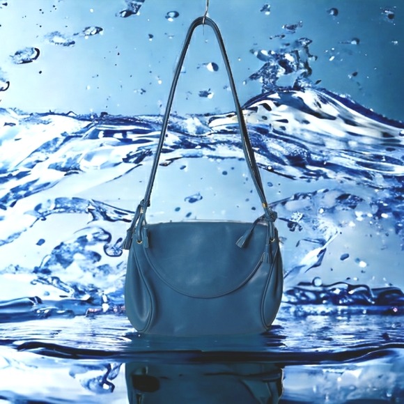 Vintage Italy Tassels Leather Boho Medium Small Festival 80's 90's Shoulder Bag - Picture 12 of 12